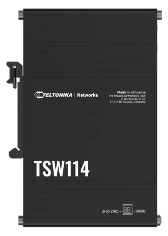 Teltonika TSW114 - Switch - unmanaged - 5 x 10/100/1000, Ansicht 4