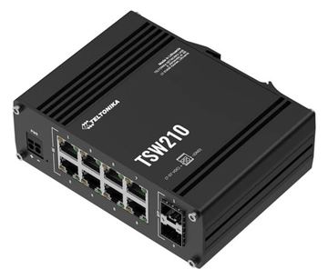Teltonika TSW210 - Switch - unmanaged - 8 x 10/100/1000 + 2 x SFP von LumaTech