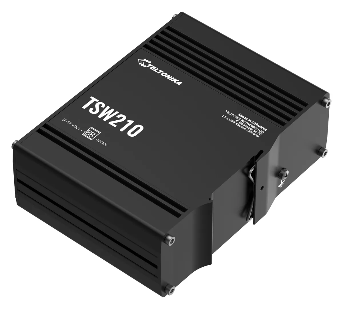 Teltonika TSW210 - Switch - unmanaged - 8 x 10/100/1000 + 2 x SFP, Ansicht 2