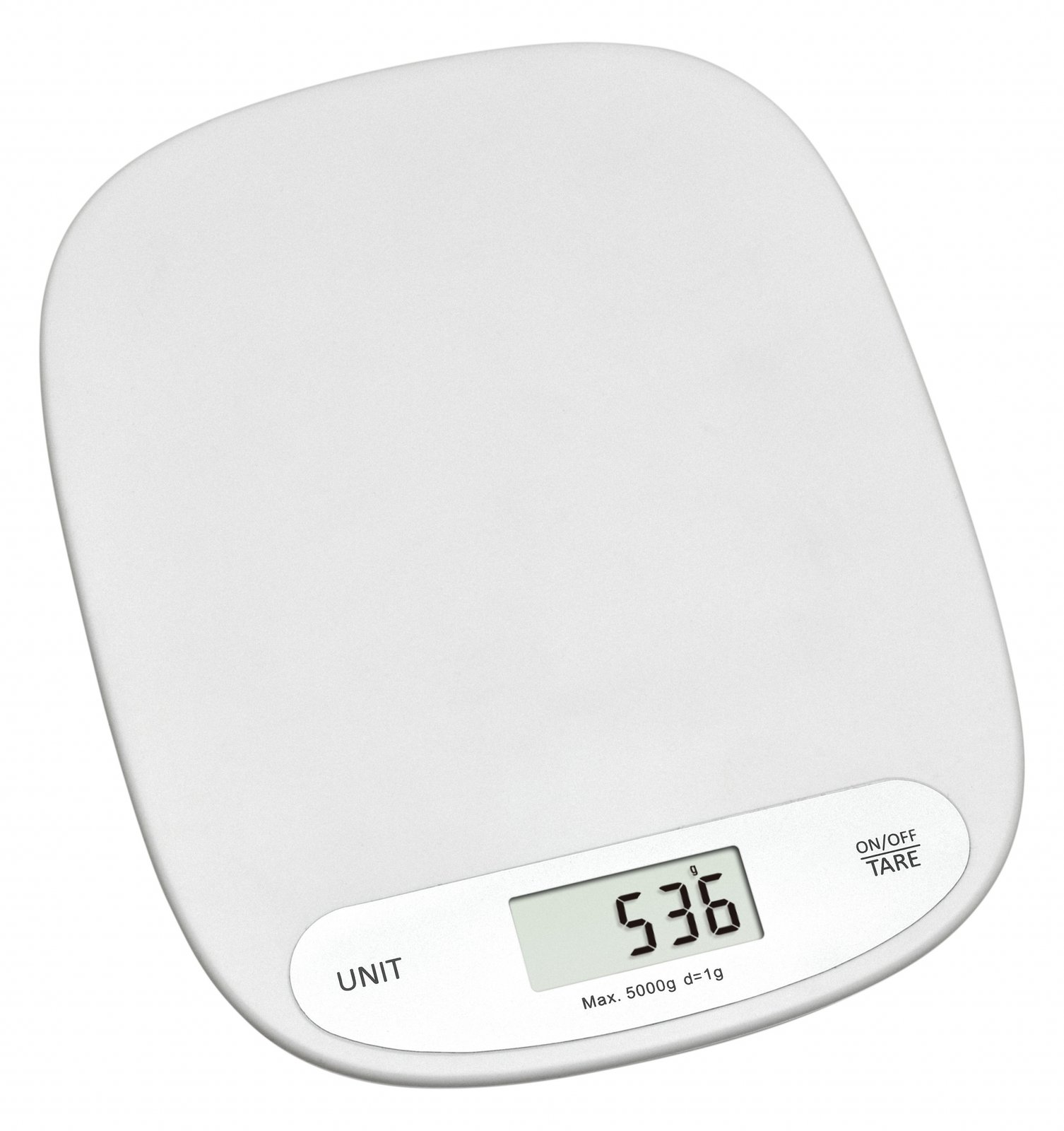 TFA 50.2003.02 - Elektronische Küchenwaage - 5 kg - 1 g - Weiß - Kunststoff - Rechteck