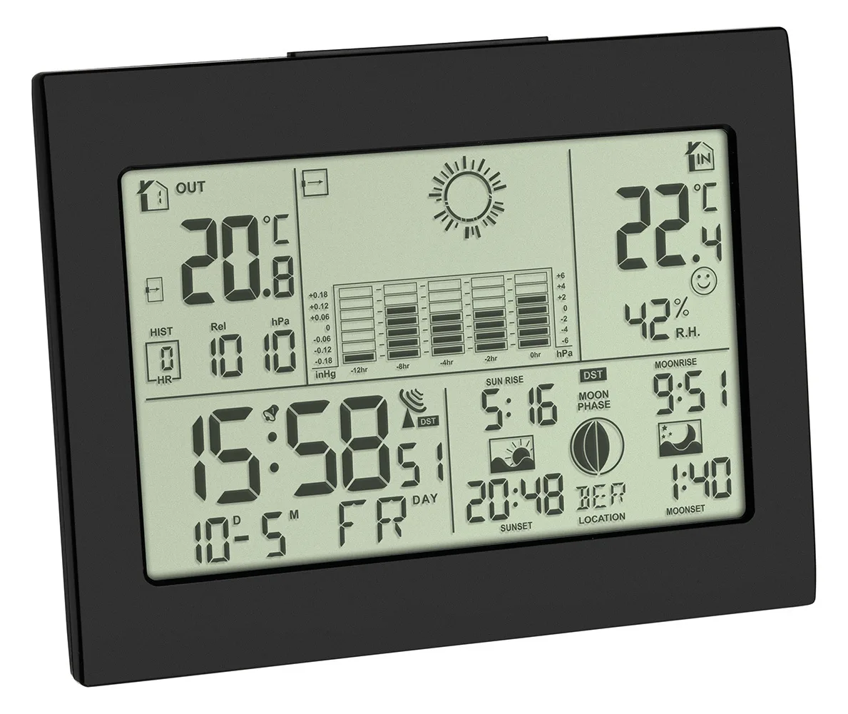 TFA HORIZON - Wetterstation - Schwarz, Ansicht 4