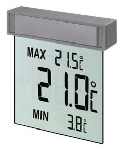 TFA Vision - Thermometer - digital - Silber von LumaTech