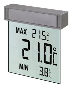 TFA Vision - Thermometer - digital - Silber