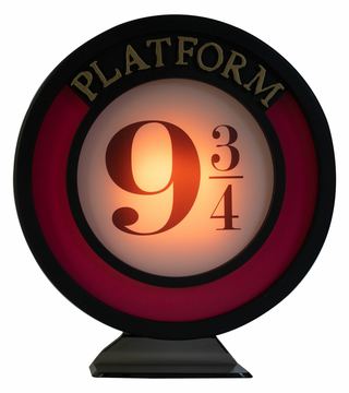 Thumbs Up ! Lampe - Harry Potter - im Design Gleis 9 3/4 von LumaTech