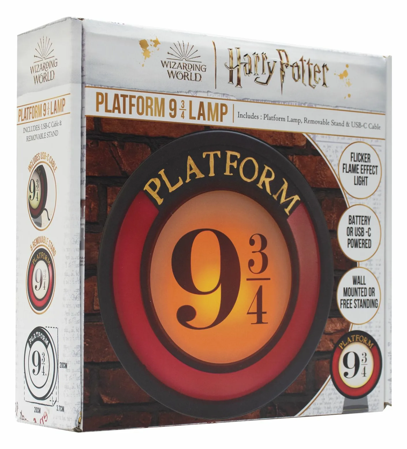 Thumbs Up ! Lampe - Harry Potter - im Design Gleis 9 3/4, Ansicht 3