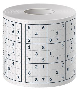 Thumbs Up Mad Monkey - ToilettenpapierSudoku