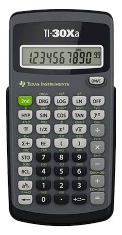 TI TI-30Xa - Wissenschaftlicher Taschenrechner