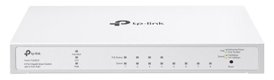 TP-LINK Festa FS308GP V1 - Switch - Smart - 4 x 10/100/1000 (PoE+)