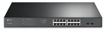 TP-LINK JetStream TL-SG1218MPE - Switch - Smart - 16 x 10/100/1000 (PoE+) von LumaTech