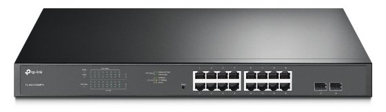 TP-LINK JetStream TL-SG1218MPE - Switch - Smart - 16 x 10/100/1000 (PoE+)