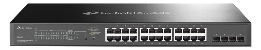 TP-LINK JetStream TL-SG2428P - Switch - Smart - 24 x 10/100/1000 (PoE+)