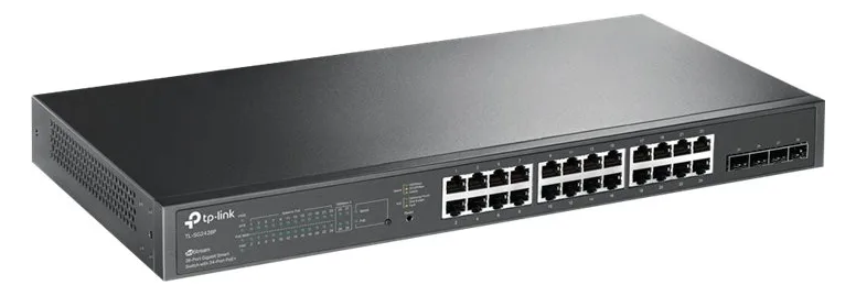 TP-LINK JetStream TL-SG2428P - Switch - Smart - 24 x 10/100/1000 (PoE+), Ansicht 2