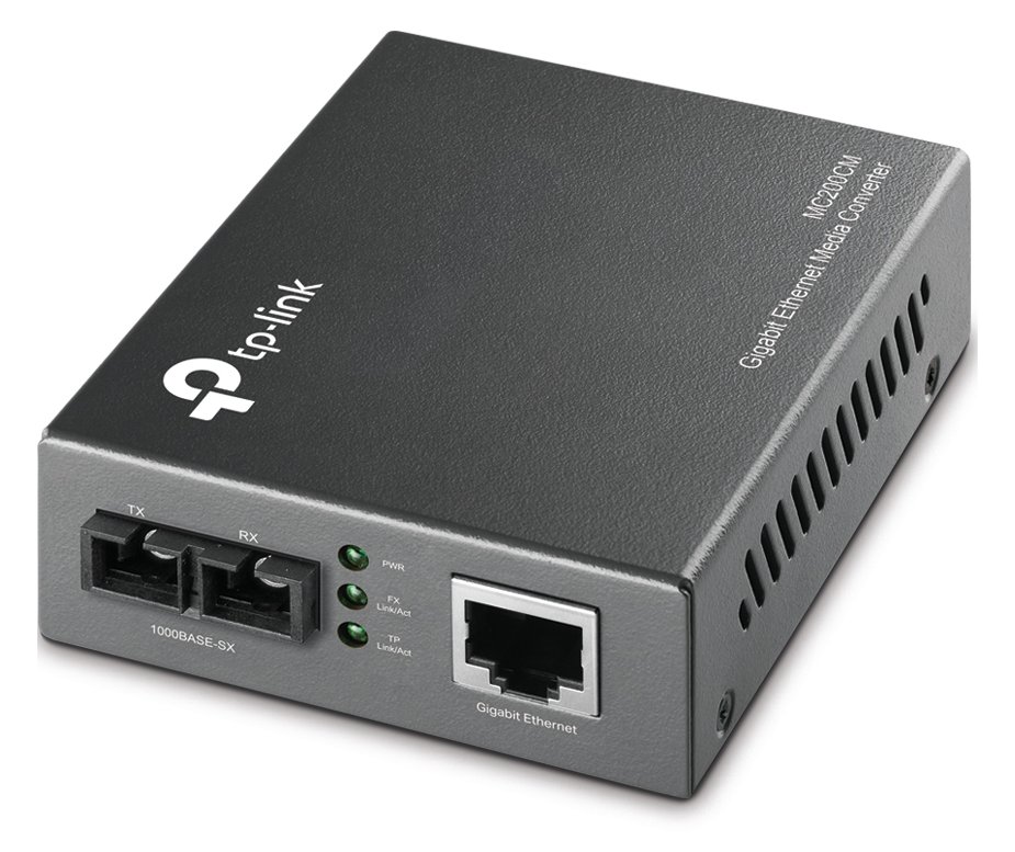 TP-LINK MC200CM - Medienkonverter - GigE - 1000Base-SX, 1000Base-T