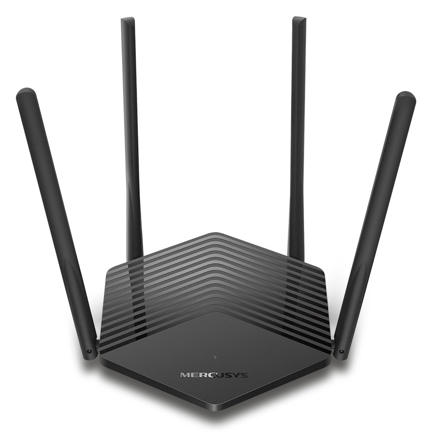TP-LINK MR60X - Wi-Fi 6 (802.11ax) - Dual-Band (2,4 GHz/5 GHz) - Eingebauter Ethernet-Anschluss - Schwarz