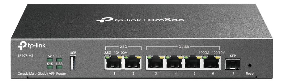 TP-LINK Omada ER707-M2 V1 - Router - GigE - wandmontierbar