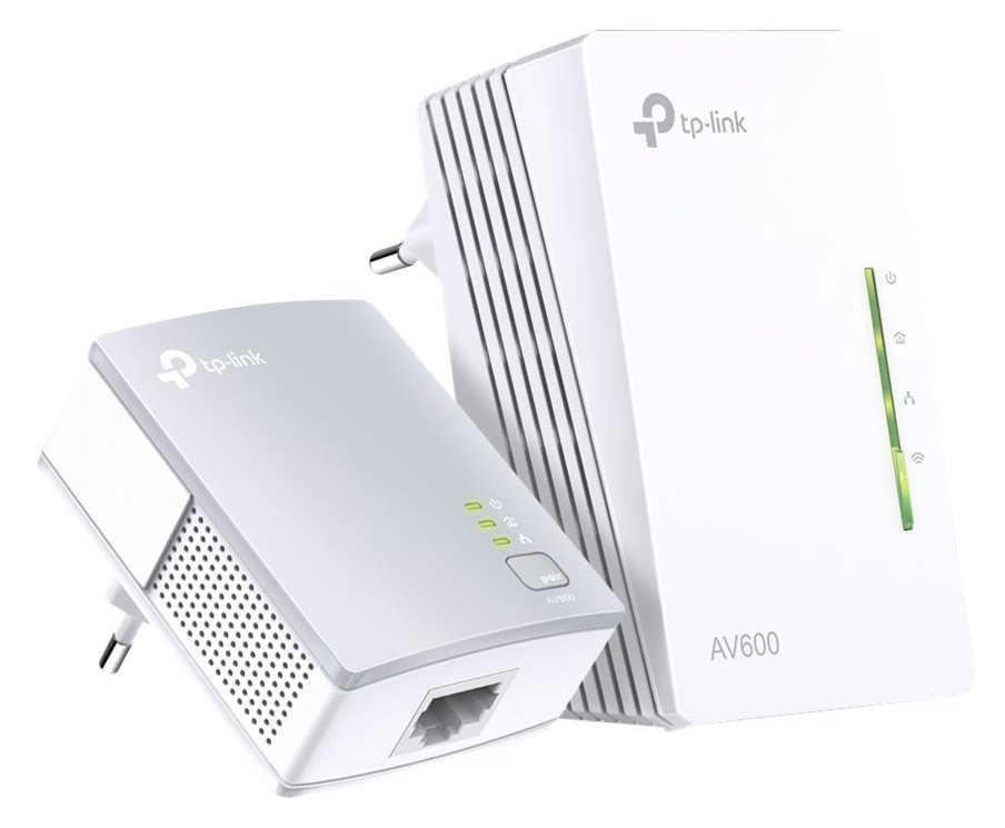 TP-LINK Powerline AV600 - Extender Starter Kit - Powerline Adapterkit - HomePlug AV (HPAV)