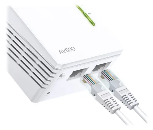 TP-LINK Powerline AV600 - Extender Starter Kit - Powerline Adapterkit - HomePlug AV (HPAV), Ansicht 2