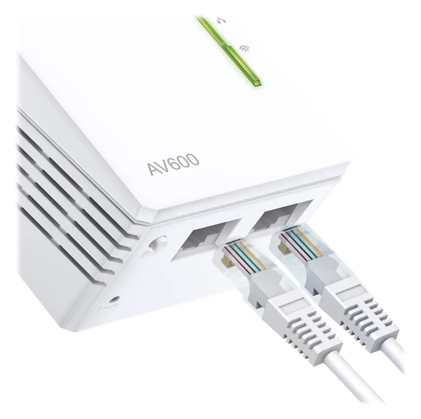 TP-LINK Powerline AV600 - Extender Starter Kit - Powerline Adapterkit - HomePlug AV (HPAV), Ansicht 4