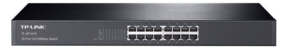 TP-LINK TL-SF1016 - V12.0 - Switch - 16 x 10/100