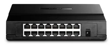TP-LINK TL-SF1016D 16-Port 10/100Mbps Desktop Switch, Ansicht 3