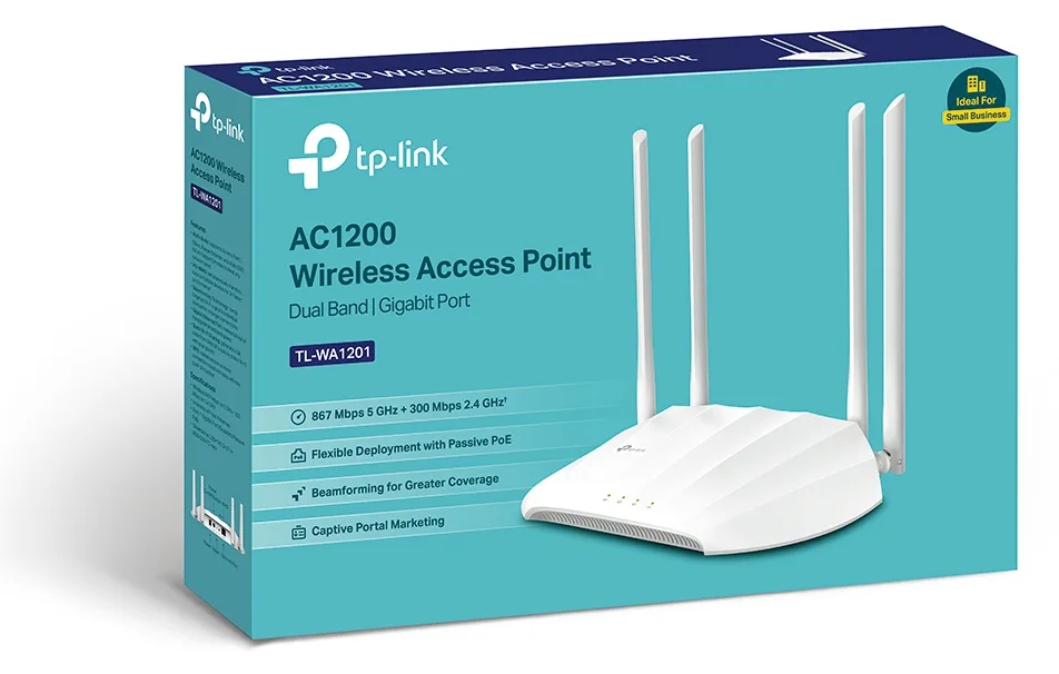 TP-LINK TL-WA1201 - Accesspoint - Wi-Fi 5 - 2.4 GHz, Ansicht 4