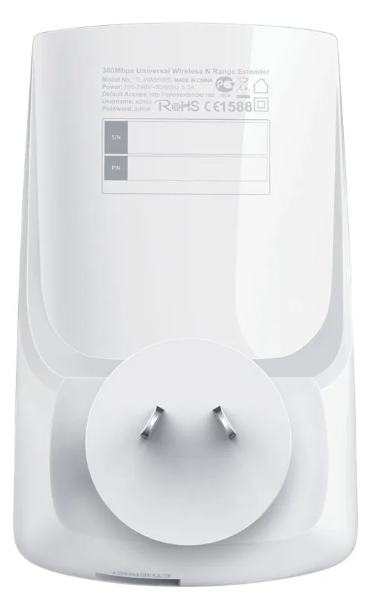 TP-LINK TL-WA850RE - Wi-Fi-Range-Extender - 100Mb LAN, Ansicht 5