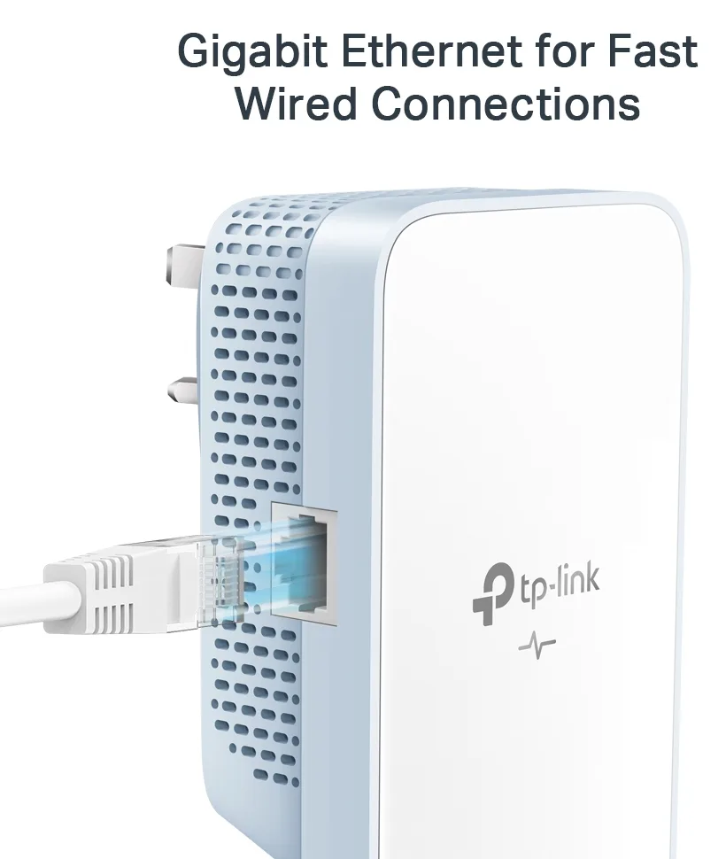 TP-LINK TL-WPA7517 KIT V2 Wi-Fi Kit - Powerline Adapterkit - GigE, HomePlug AV (HPAV), Ansicht 2