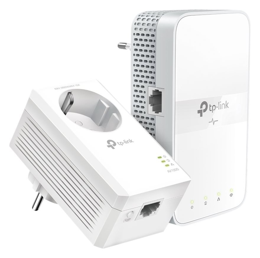 TP-LINK TL-WPA7617 KIT V1 Wi-Fi Kit - Powerline Adapterkit - GigE, HomePlug AV (HPAV) von LumaTech