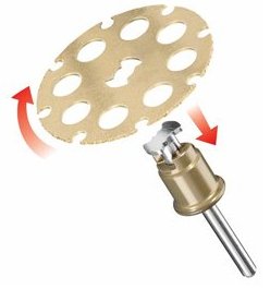 Dremel SC544 - Schneidscheibe - Holz - Siliciumcarbid - 35000 RPM - Dremel - 3,8 cm
