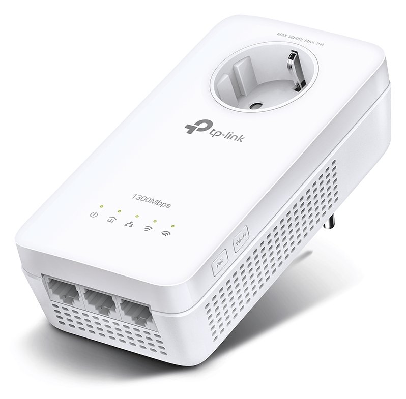 TP-LINK TL-WPA8631P - 1300 Mbit/s - IEEE 1901 - IEEE 802.3 - IEEE 802.3ab - IEEE 802.3u - Gigabit Ethernet