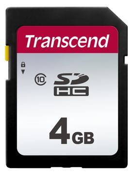 Transcend 300S - Flash-Speicherkarte - 4 GB - Class 10 von LumaTech