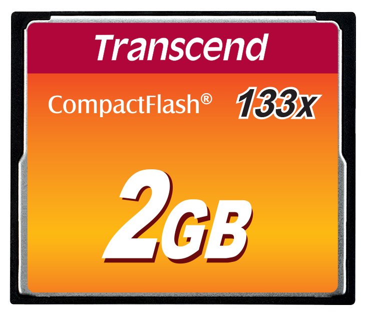 Transcend Flash-Speicherkarte - 2 GB - 133x von LumaTech