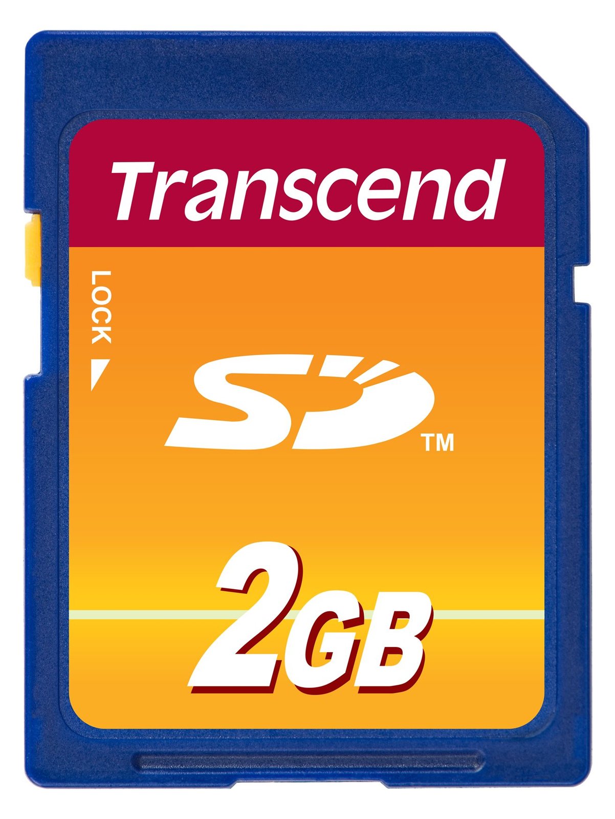 Transcend Flash-Speicherkarte - 2 GB - SD