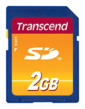 Transcend Flash-Speicherkarte - 2 GB - SD, Ansicht 4