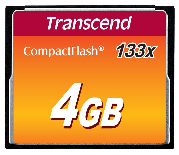 Transcend Flash-Speicherkarte - 4 GB - 133x von LumaTech