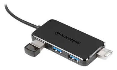 Transcend HUB2C - Hub - 4 x USB 3.1 Gen 1 - Desktop, Ansicht 4