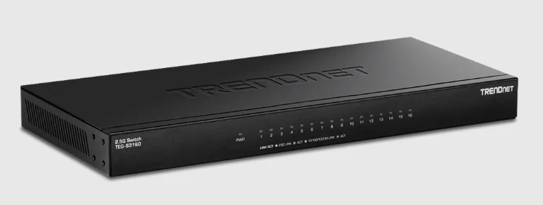 TRENDnet 16-PORT UNMANAGED 2.5G DESKTOP, Ansicht 3