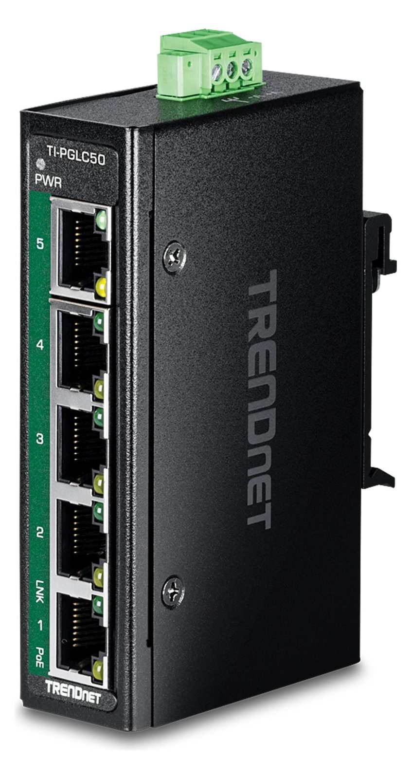 TRENDnet 5-PORT INDUSTRIAL GIGABIT POE+ - Switch - 1 Gbps von LumaTech