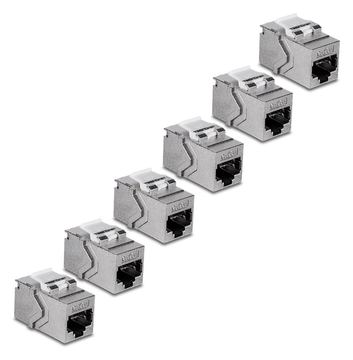 TRENDnet TC-KC06C6A Cat6A RJ-45 Keystone 6-Pack von LumaTech
