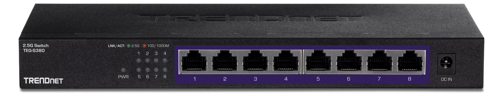 TRENDnet TEG S380 - Switch - unmanaged - 8 x 100/1000/2.5G von LumaTech