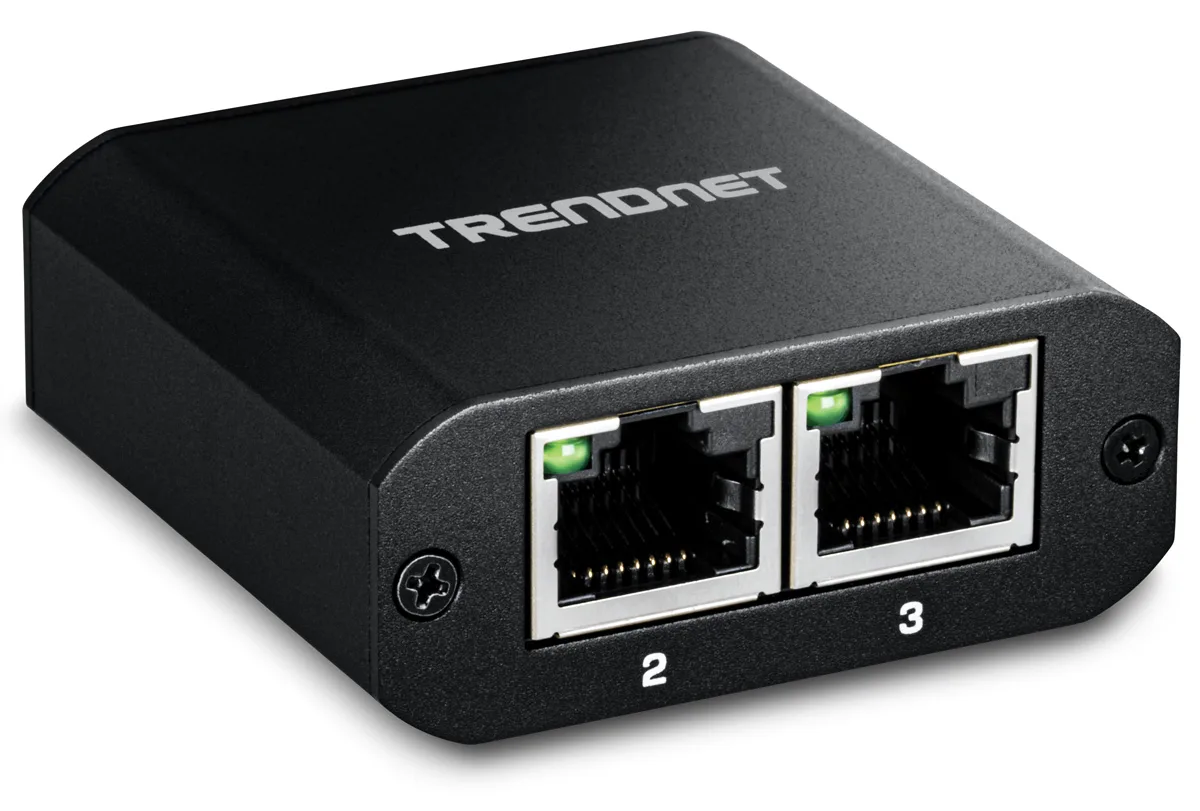 TRENDnet TEG-102S - Version v1.0R - PoE-Splitter, Ansicht 2