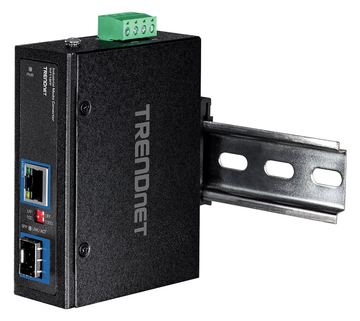 TRENDnet TI-F11SFP - Medienkonverter - GigE - 10Base-T, 100Base-TX, 1000Base-T - RJ-45 / SFP (mini-GBIC) von LumaTech