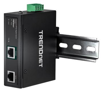 TRENDnet TI-IG90 - Hardened Industrial - Power Injector (DIN-Schienenmontage möglich) von LumaTech