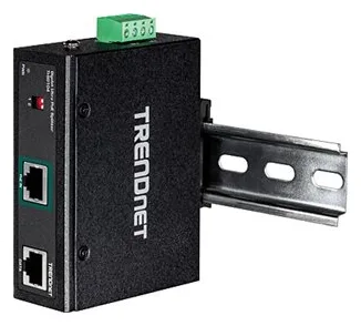 TRENDnet TI-SG104 - PoE-Splitter (DIN-Schienenmontage möglich), Ansicht 2