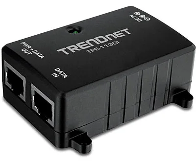 TRENDnet TPE-113GI - Power Injector - Wechselstrom 100-240 V, Ansicht 2