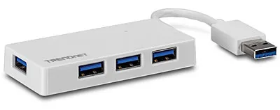 TRENDnet TU3 H4E - Hub - 4 x SuperSpeed USB 3.0, Ansicht 2