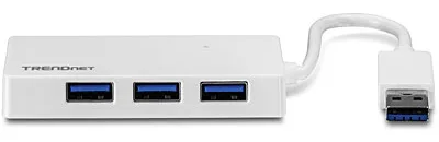 TRENDnet TU3 H4E - Hub - 4 x SuperSpeed USB 3.0, Ansicht 3