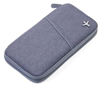 Troika Etui SAFE FLIGHT grau von LumaTech