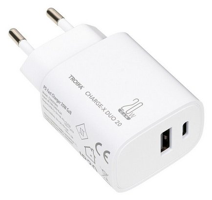 Troika Ladestecker CHARGE-X DUO 20