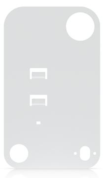 Ubiquiti Camera attachment plate - Deckenmontage von LumaTech